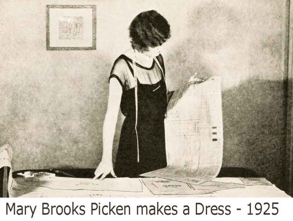 Mary-Brooks-Picken-makes-a-dress---1926