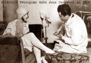 Salvatore-Ferragamo-with-Joan-Crawford-in-1928 Salvatore-Ferragamo-with-Joan-Crawford-in-1928