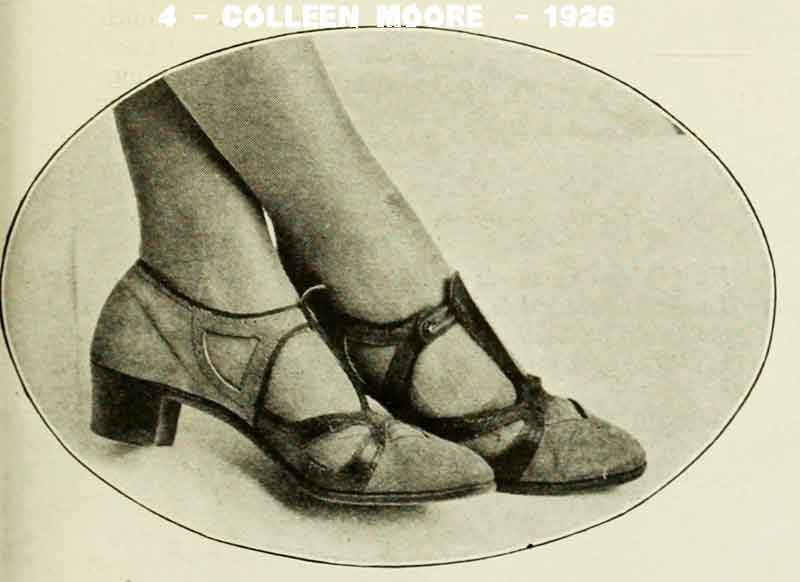 1920s flapper shoes