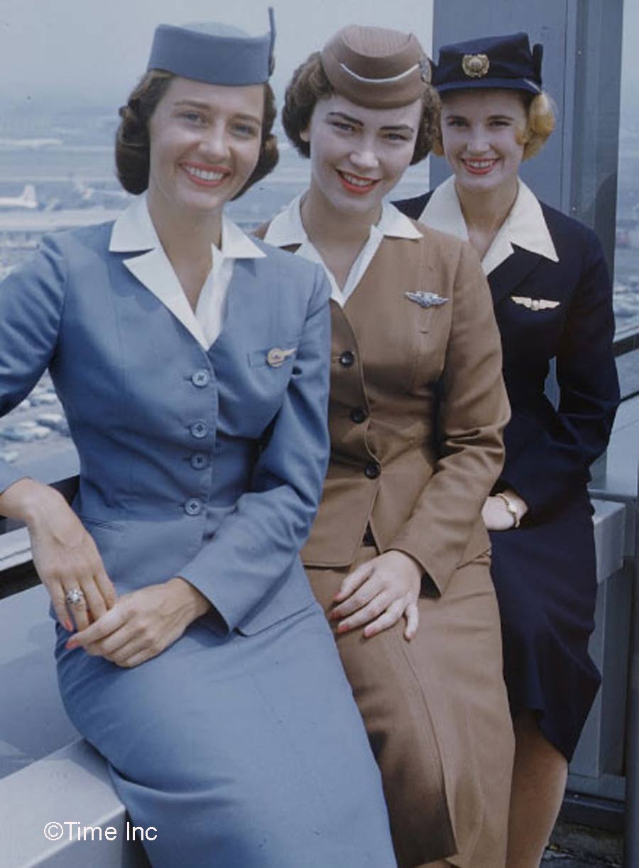 Glamor-Girls-of-the-Air---Life-Magazine-1958---Stewardess-school-9