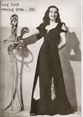 1941-long-black-evening-dress