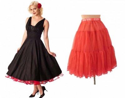 Classic-Dame-Black-Sateen-Class-Act-50s-Style-Party-Dress