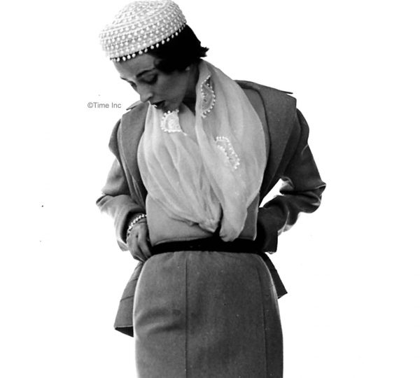 The gamine style of 1950. Model Dorian Leigh