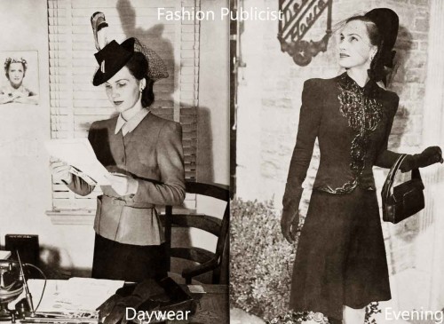 The-Fashion-Publicist---Daily-Wardrobe-in-1940