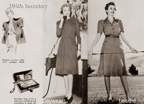 The-Secretary---Daily-Wardrobe-in-1940