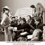 Backstage at Givenchy's First Collection - Spring 1952 - Glamour Daze