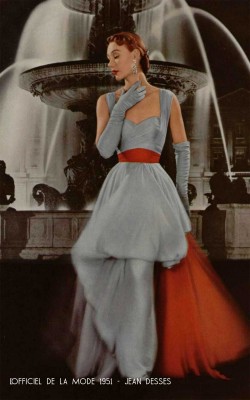 Paris-Spring-fashion--1951---Jean-Desses