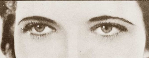 Vintage-Makeup-School---Eyebrows---Kay-Francis