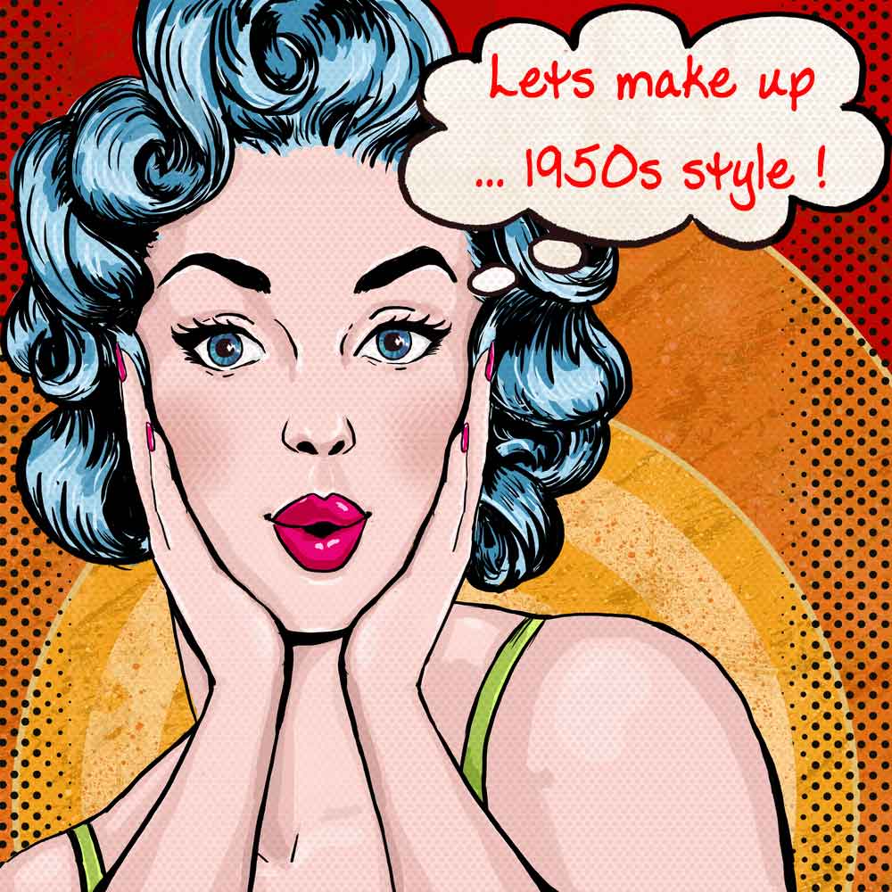 Lets make up - 1950s style