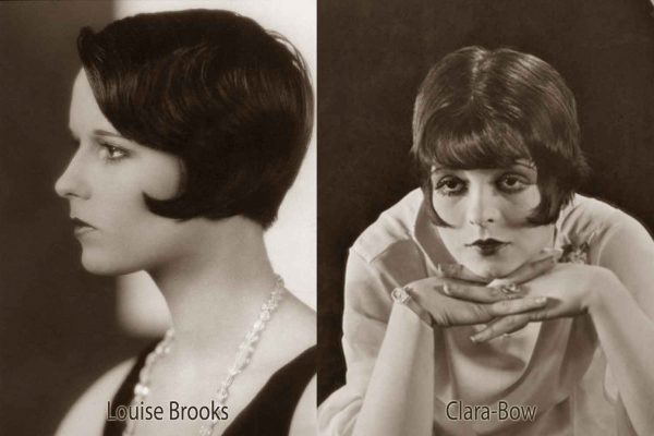 Premium Photo | Elegant African American flapper woman in 1920s attire  posing with a classic castle bob hairstyle against an art deco backdrop