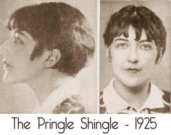 Shingle hairstyle - 1925