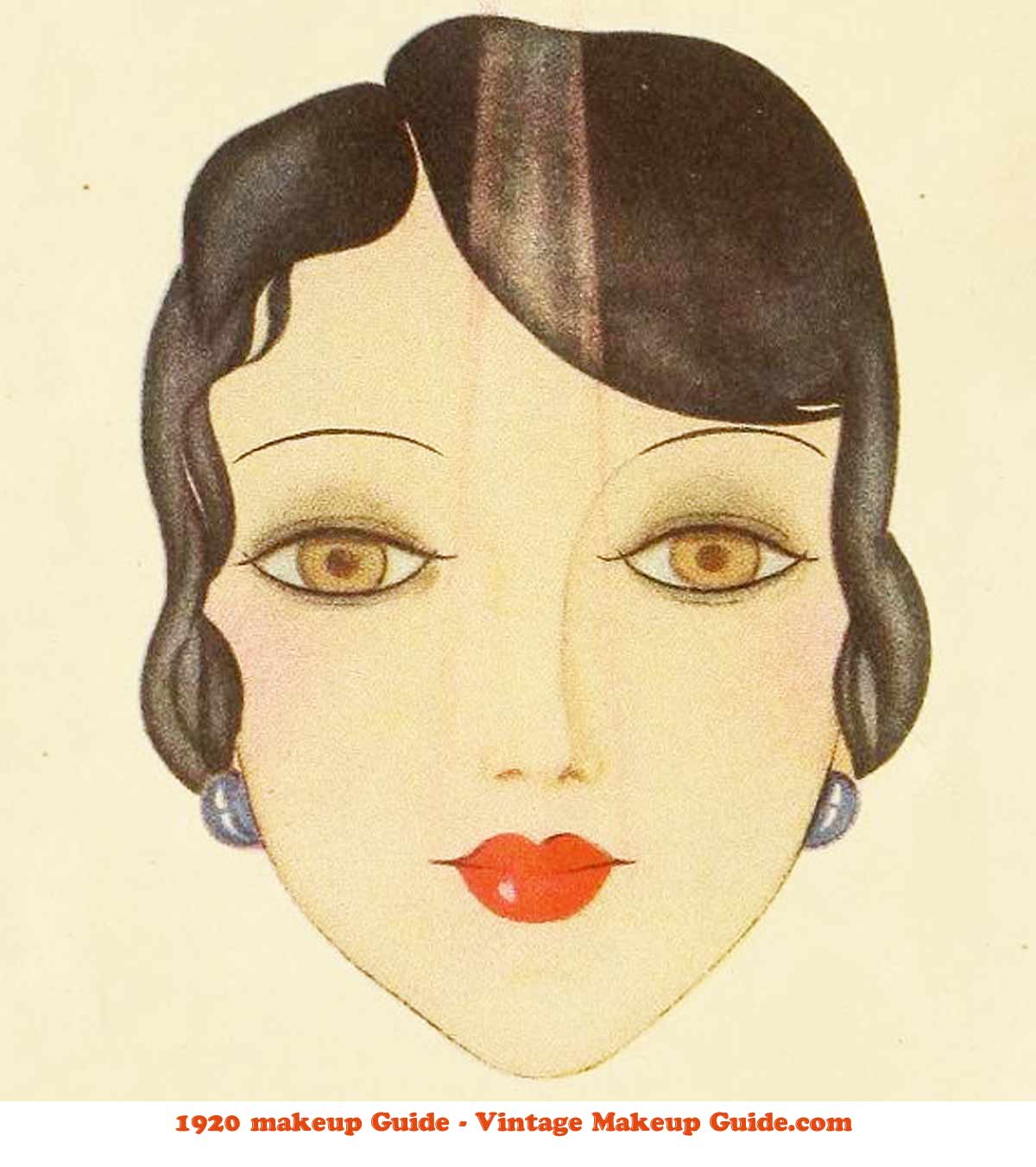 1920 flapper makeup and hair