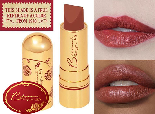 1970's makeup---Besame-Lipstick
