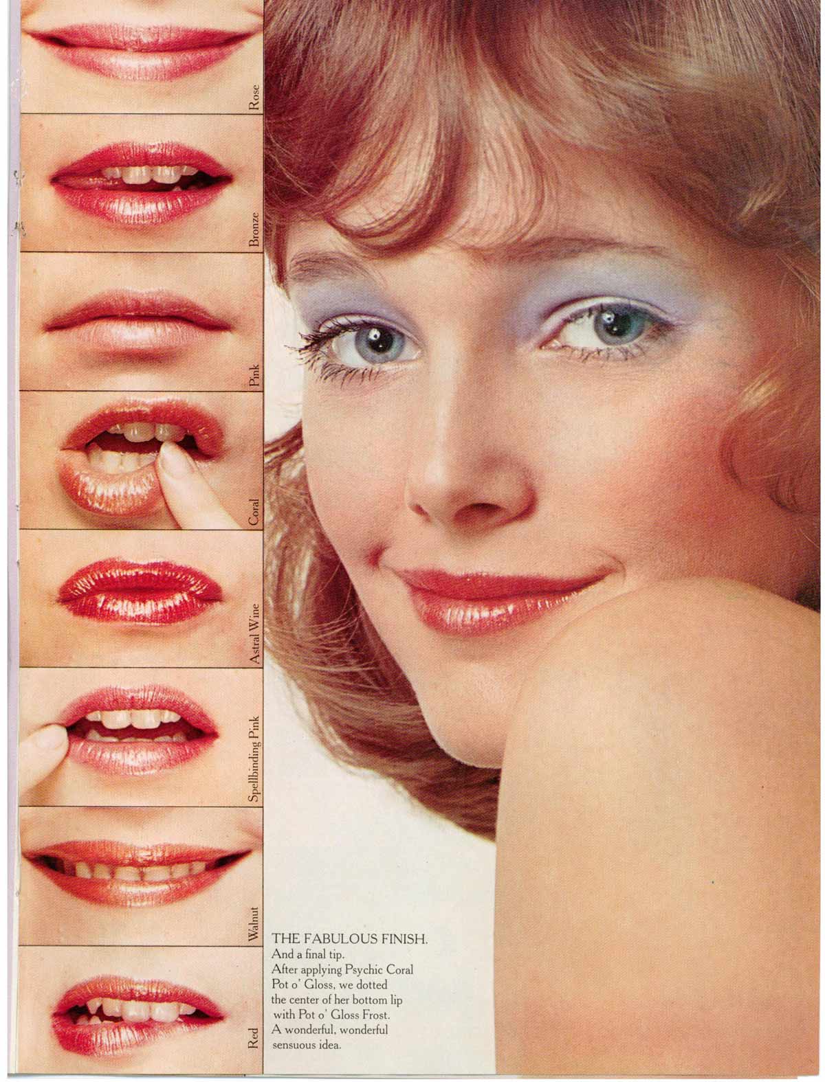 What did makeup look like in the 1970s?