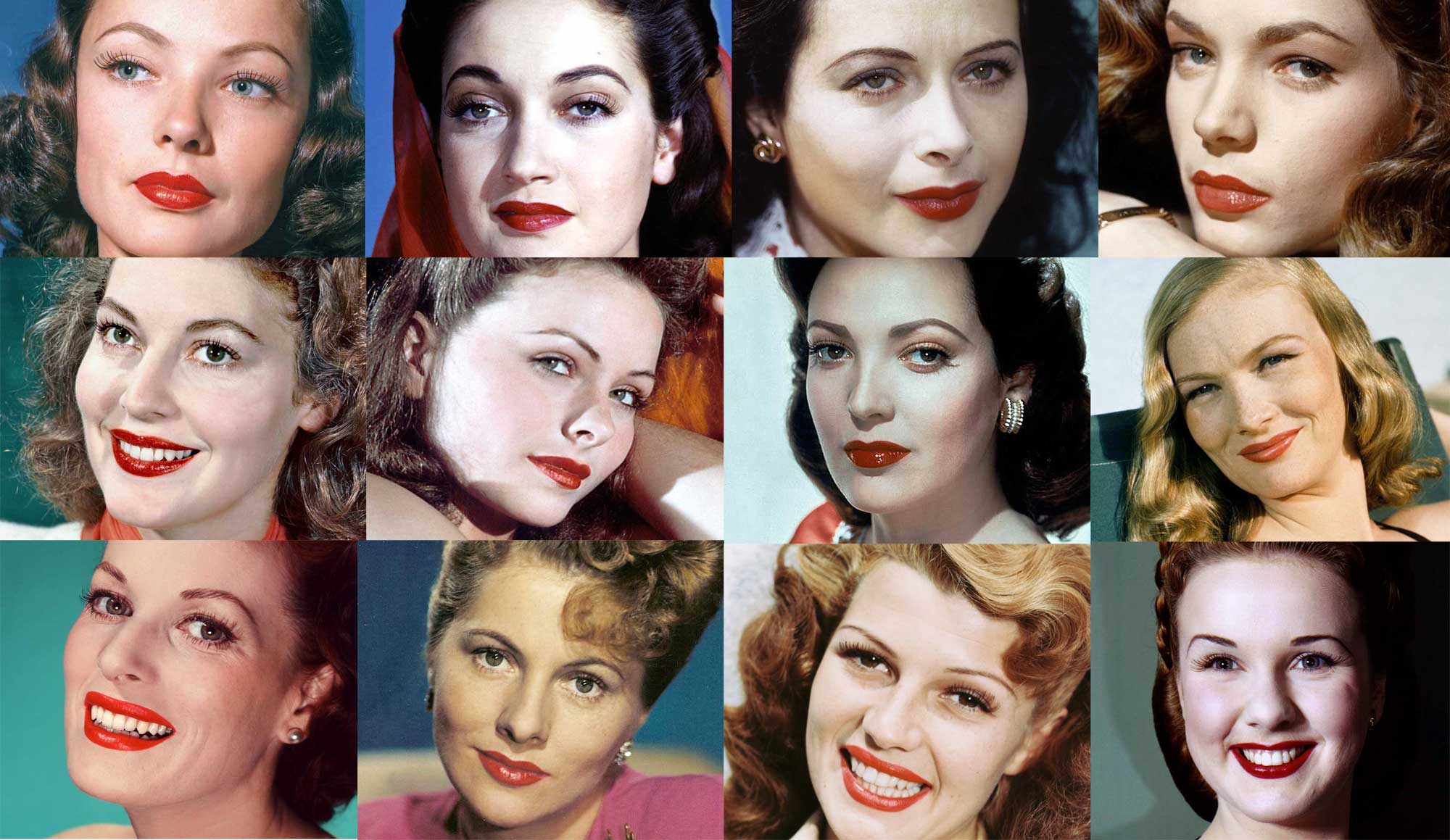 Famous-1940s-Hollywood-Faces-and-their-Make-up