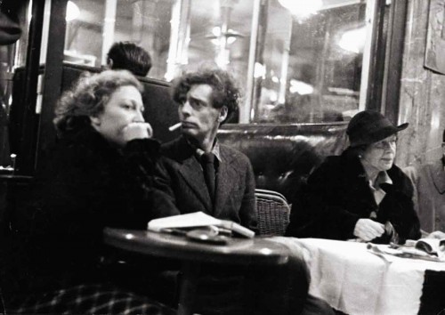 1935--Dome-Café-on-Montparnasse---Lucien-Aigner
