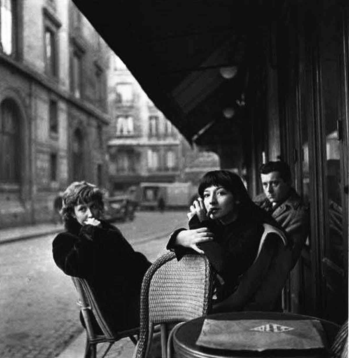 1948--Karl-Bissinger,-Juliette-Gréco,-Paris
