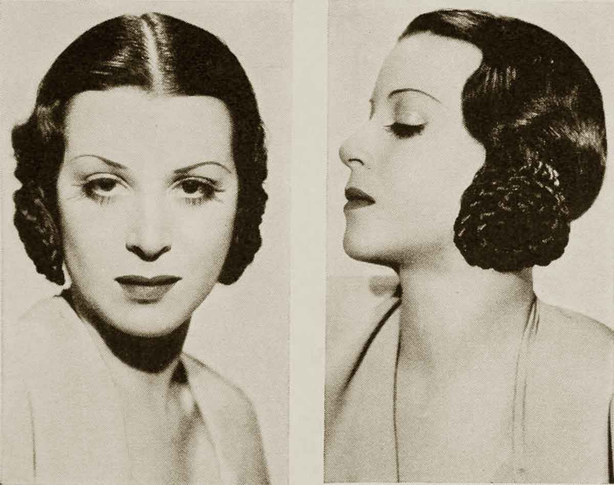 1930s hairstyle - Glamour Daze