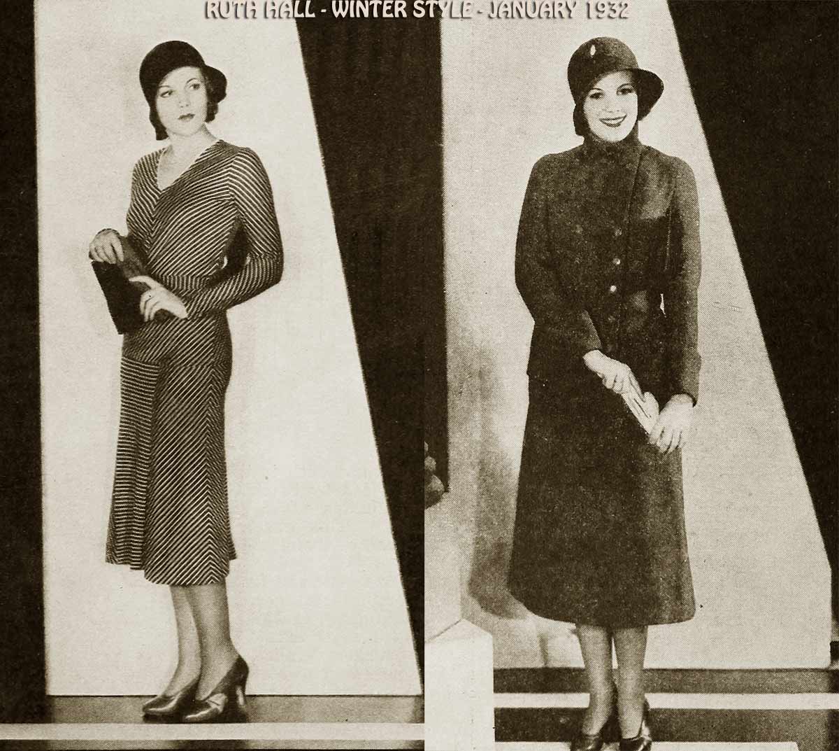 1930s winter fashion online