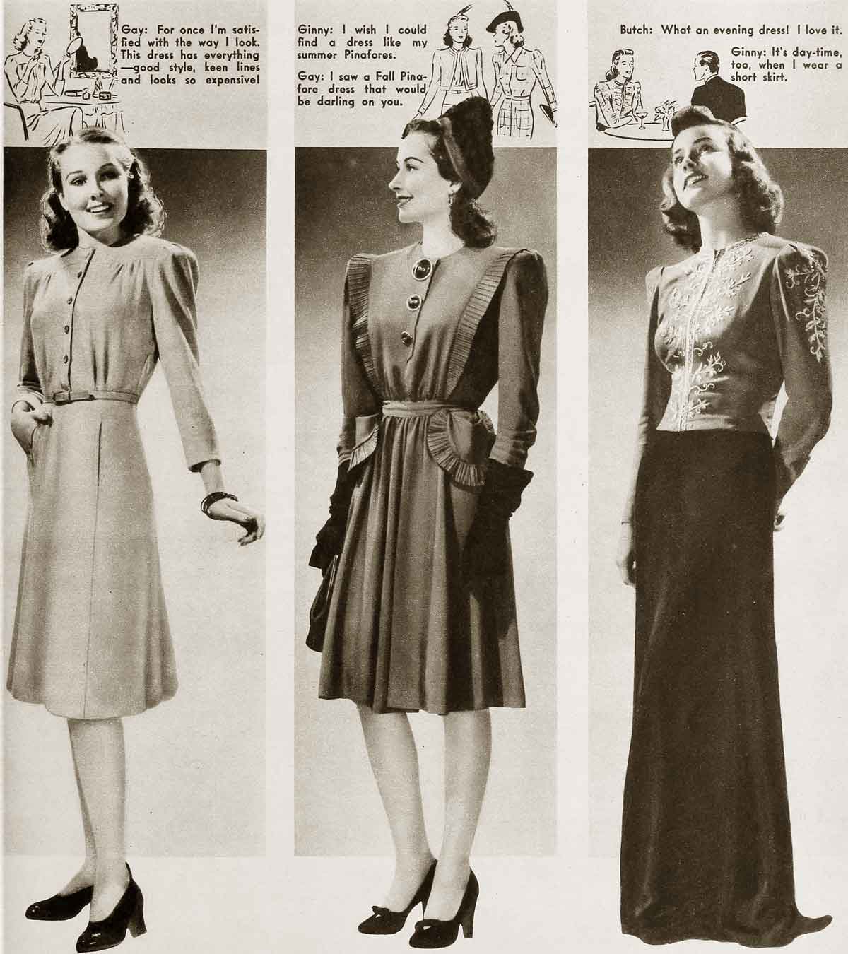 1940s style dress