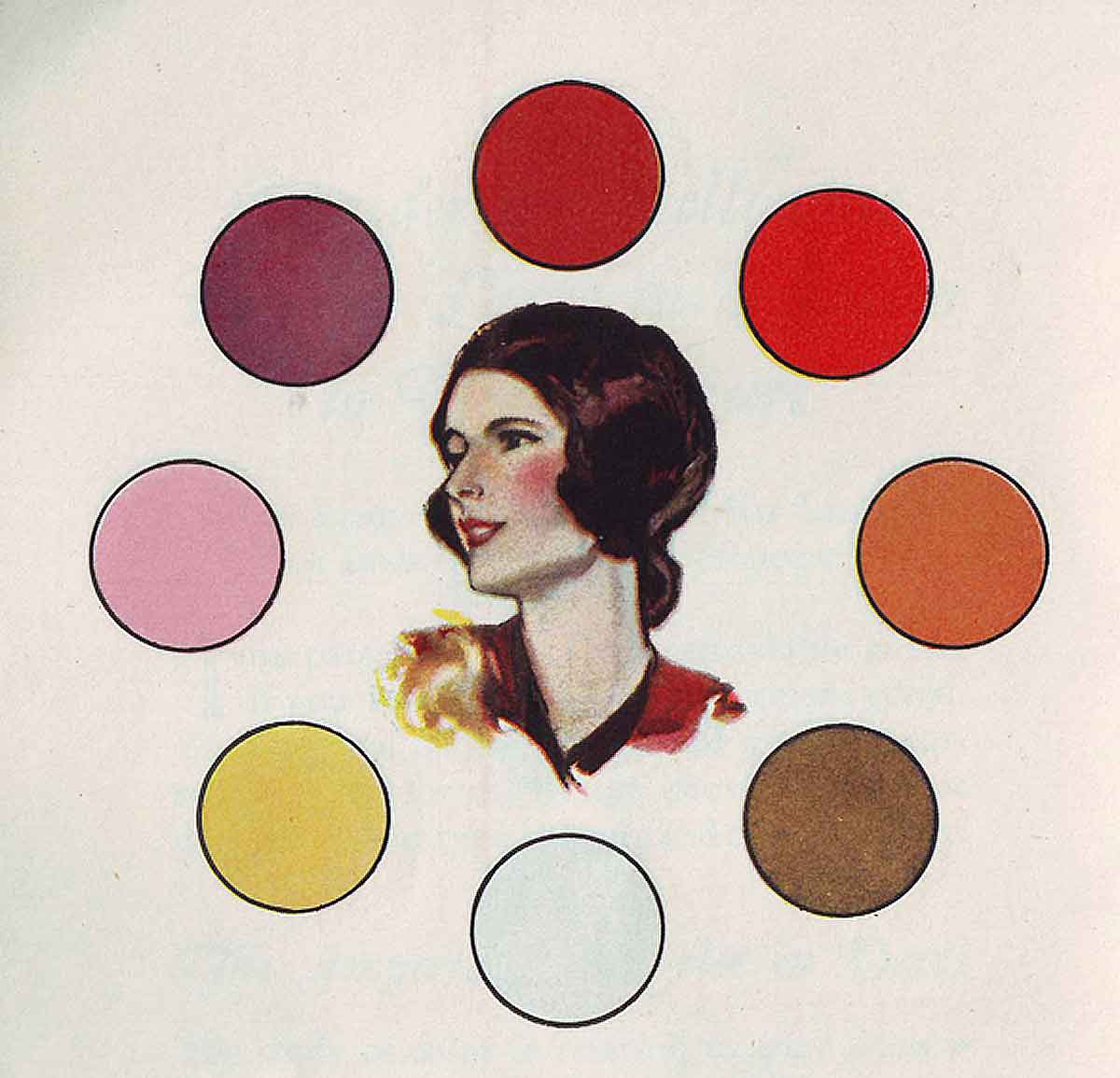 Simple 1930 Color Harmony Tool - The brunette
