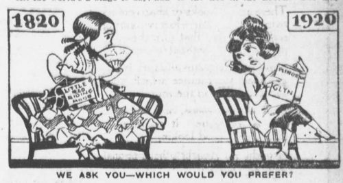 1920s-Fashion-Flappers-cartoon 1920s-Fashion-Flappers-cartoon