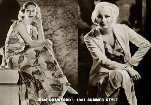 1930s-Fashion---Hollywood-Summer-Frocks---joan-crawford