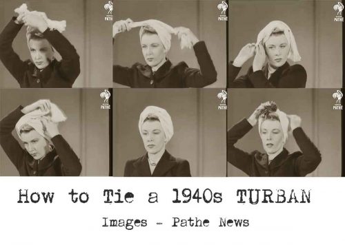 1940s-Fashion---How-to-make-a-Glamorous-Turban---Method-1