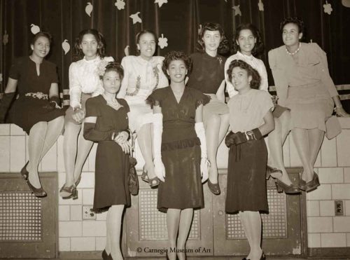 1940s Black Fashion -Alpha-Kappa-Alpha,-Iota-Chapter-Sorority-1945 1940s Black Fashion -Alpha-Kappa-Alpha,-Iota-Chapter-Sorority-1945