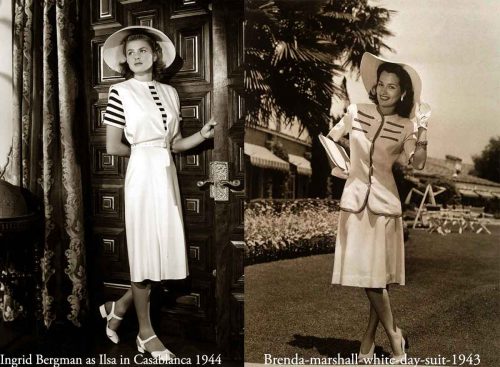 History of 1940s Fashion 1940 to 1949 Glamour Daze