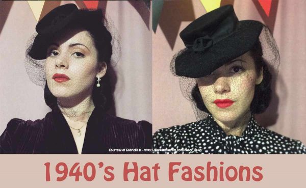 1940s Hats History, Hat Styles for Women  1940s hats, 1940s fashion, Hats  vintage