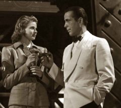 1940s fashion - Casablanca - Rick and Lisa