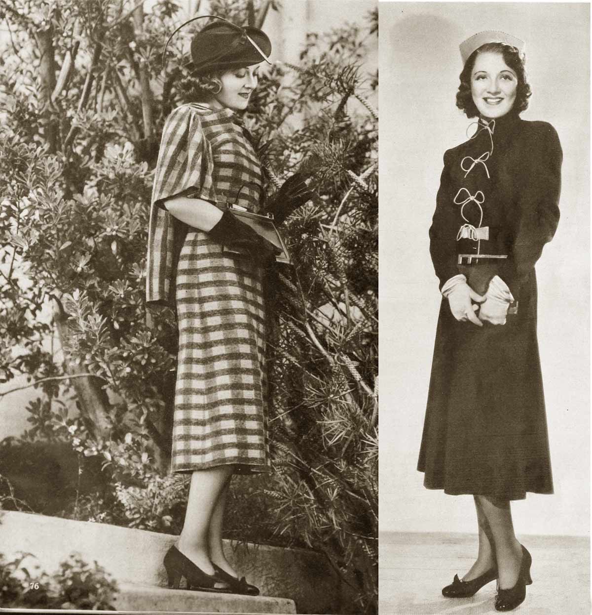 1930s Fashion Hollywood Fall Styles In 1937 Glamour Daze   1930s Fashion Hollywood Fall Styles In 1937 A 