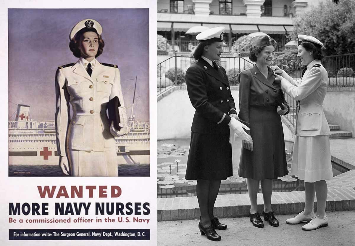 Women in Uniform in World War Two  Glamour Daze