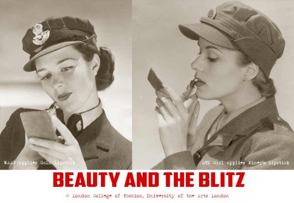 beauty-and-the-blitz-waaf-girl-and-ats-girl-apply-lipstick-1940