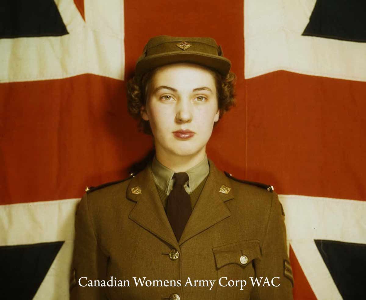 Women In Uniform In World War Two Glamour Daze