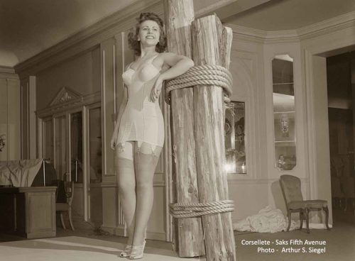 1940s lingerie - corsellette