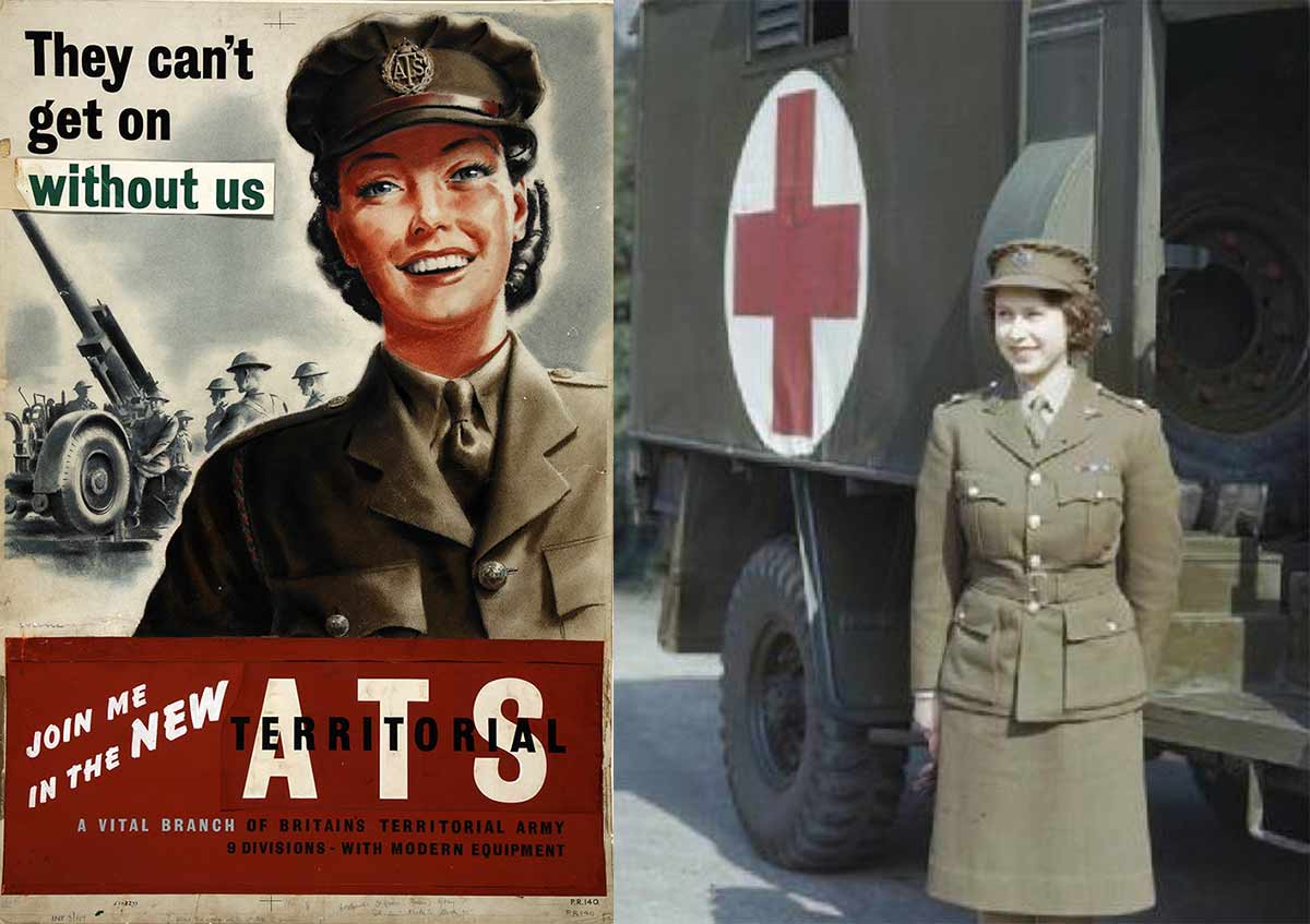 Women In Uniform In World War Two Glamour Daze