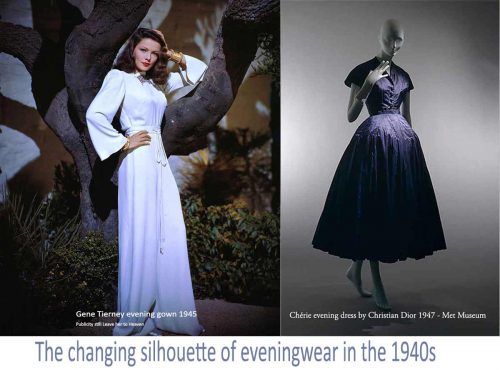 History of 1940s Fashion 1940 to 1949 Glamour Daze