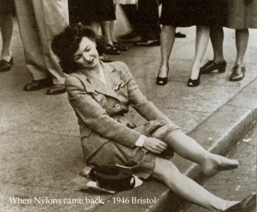 when-nylon-stockings-went-on-sale-again-bristol-1946