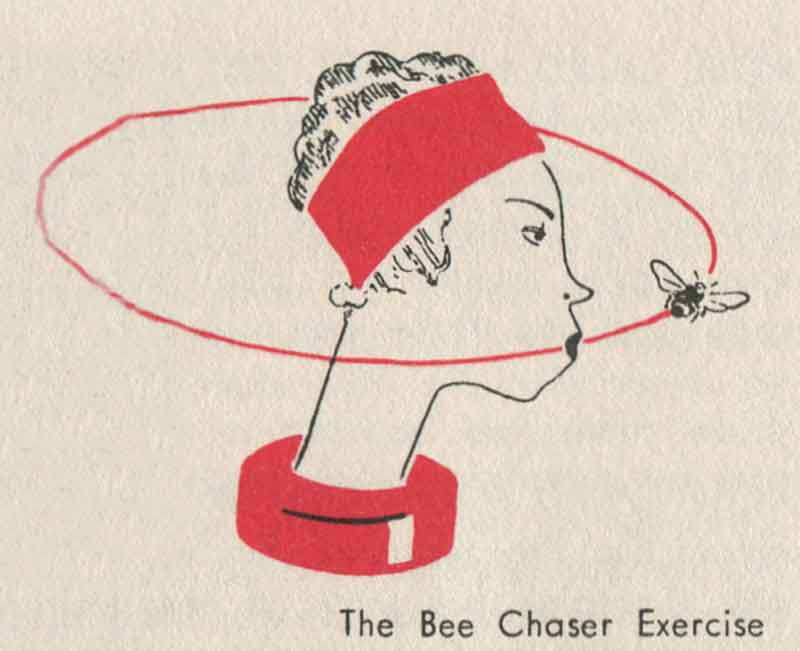 1930s-Beauty-Booklet---Three-One-Minute-Exercises---Huff-and-Puff