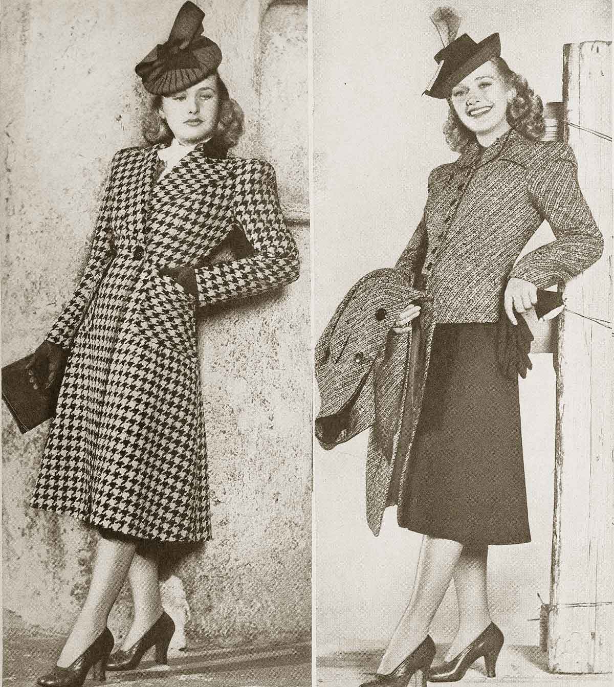 winter vintage outfits