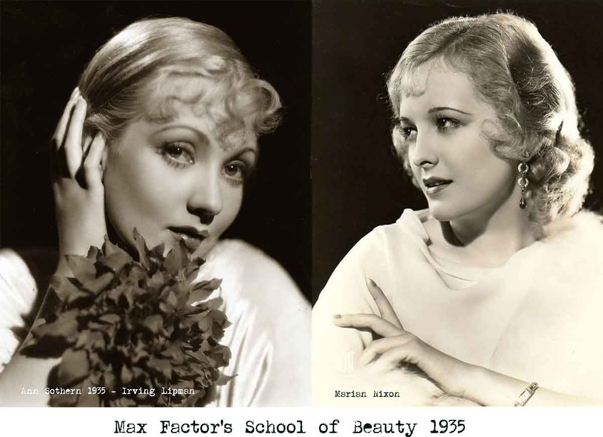 Max-Factor-School-of-Makeup-1935--ann-sothern-and-marian-nixon