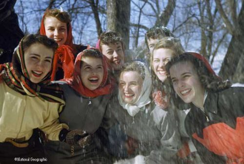 1940s-wartime-women--Carnival-Queens-Saint-Paul-Minnesota-B-Anthony-Stewart