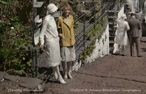 1920s Women in Autochrome Lumiere Color