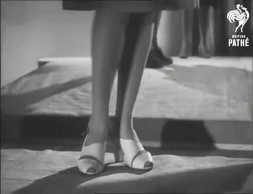 1940s post war shoe fashions
