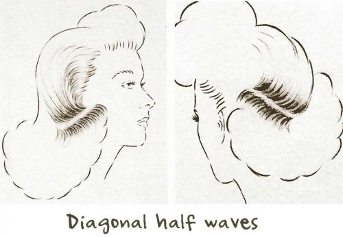 1940s-Hairstyle-tutorial---half-waves---diagonal