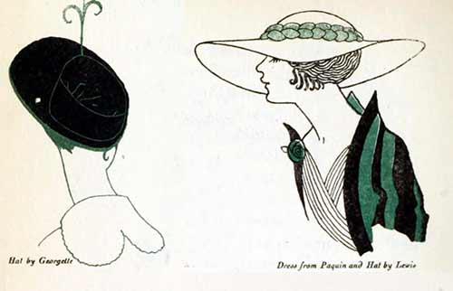 Paris-Fashion-during-First-World-War---1915-hats