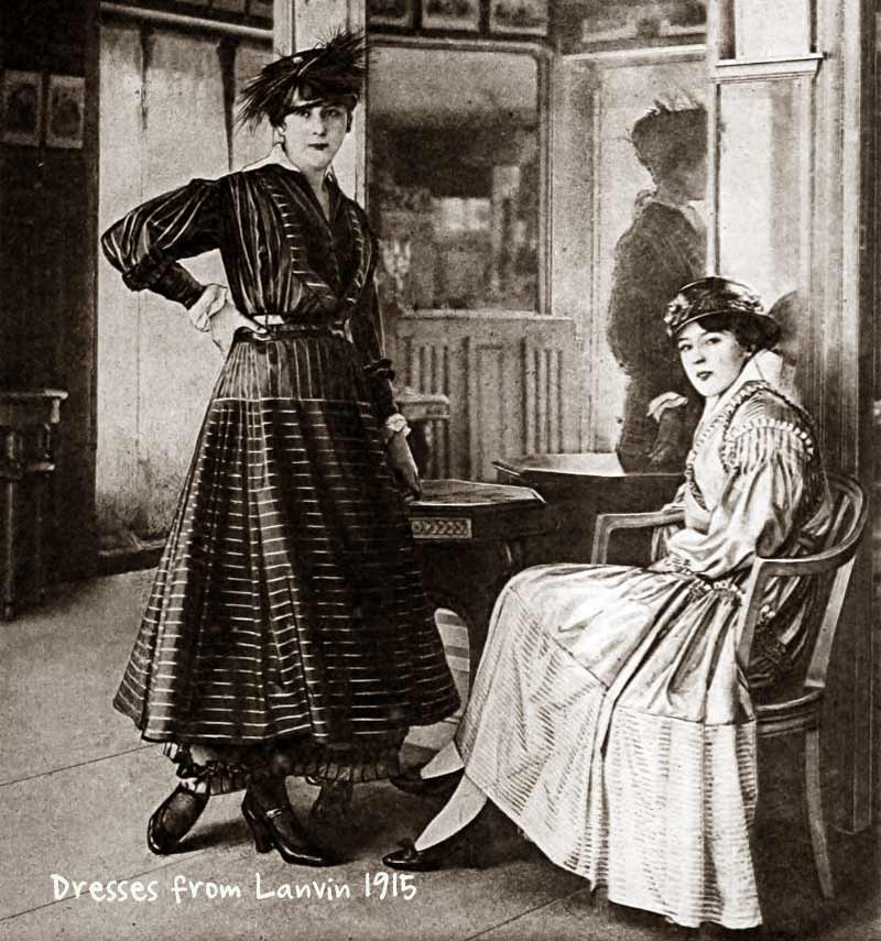 Paris-Fashion-during-First-World-War---Dresses-from-Lanvin