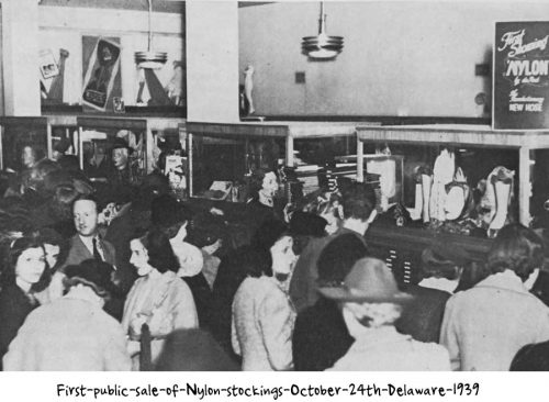 First-public-sale-of-Nylon-stockings-October-24th-Delaware-1939 First-public-sale-of-Nylon-stockings-October-24th-Delaware-1939